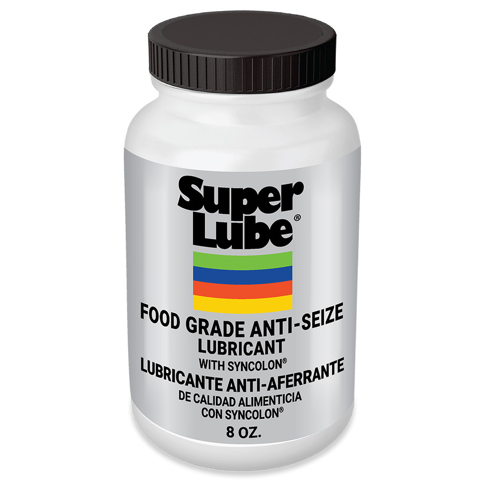 Super Lube Food Grade Anti-Seize w/Syncolon&reg; - 8oz Brush Bottle