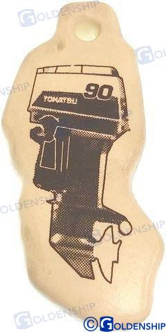 Recambios Marinos Vinyl Floated Key Chain (Toh) Gs41497