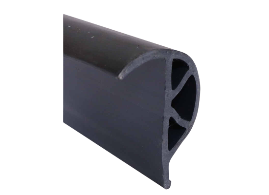 T.H. Marine Vinyl Edging Black O-Shaped Ifk