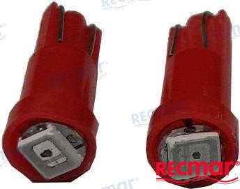 Recambios Marinos Bulb 12V_1.2W Red  (Pack 2) Rec863946