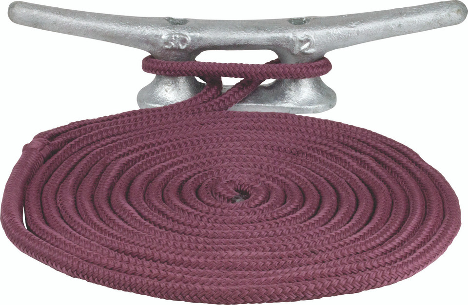 Sea-Dog Line Dbl Braid Nyl Line 1/2X20' Brg 302112020Bg-1