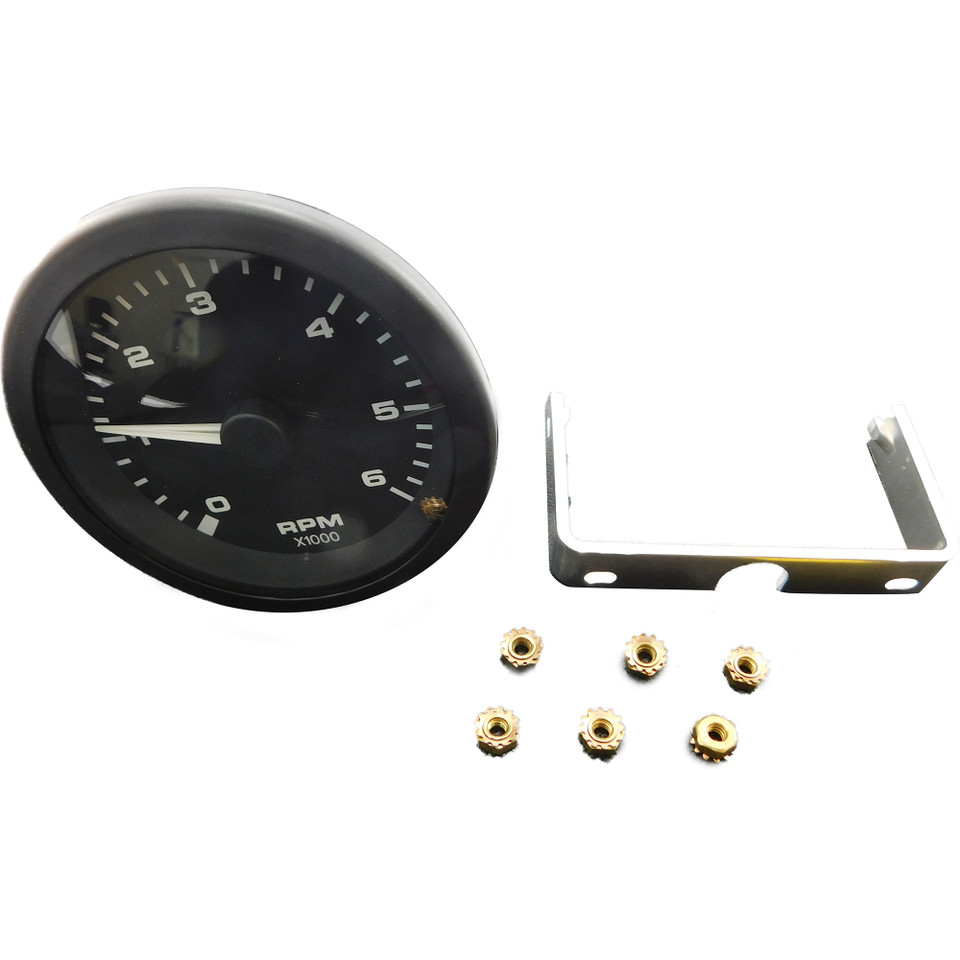 Dometic Tach 6K Blk. Premier Pro 62724P