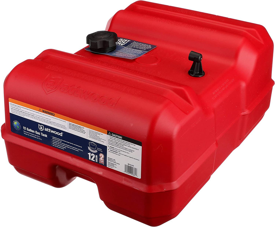 Attwood Marine Asm-Tank 12 Gal Lp Lo Pro 8812Llp2