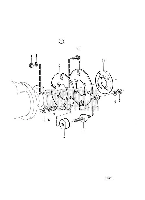 Volvo Penta Protecting Casing Vo 803748
