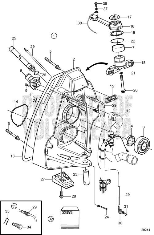 Volvo Penta Plug 3851975