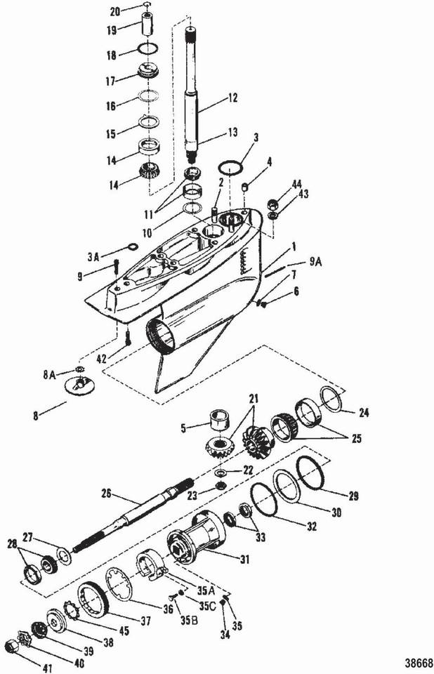 Mercury Marine Repair Kit-Clutch (Wsl) 803491T1