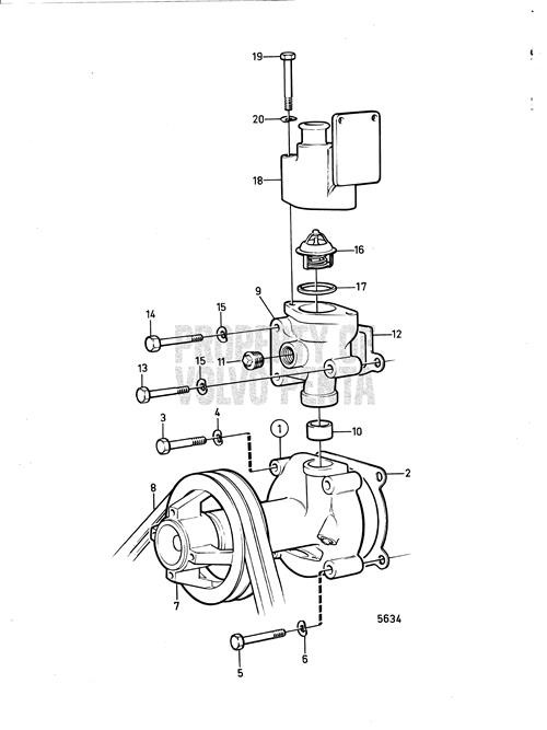 Volvo Penta Sealing Ring 785556
