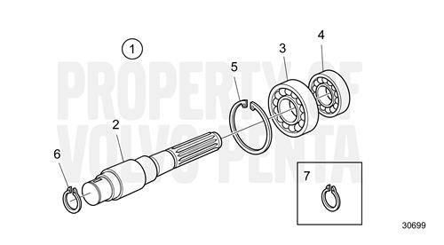 Volvo Penta Spring Washer 994893
