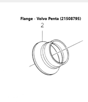 Volvo Penta Flange 21508795