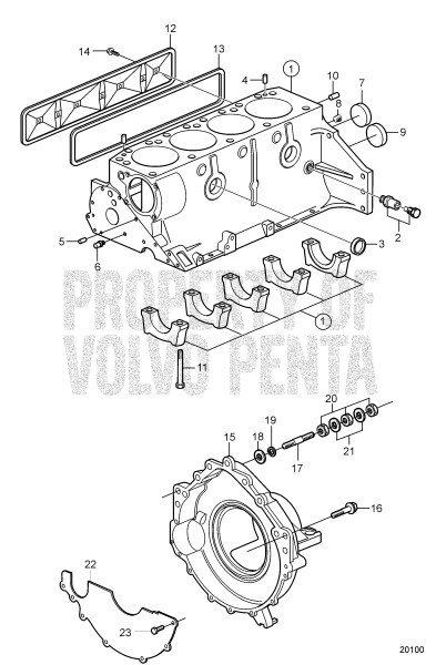 Volvo Penta Plug 856547