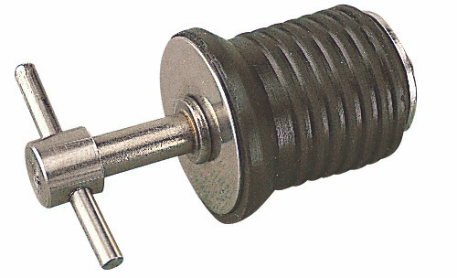 Sea-Dog Line Brass Tee Hndl Drn Plug 1 520080-1