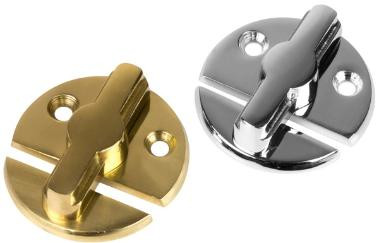 Sea-Dog Line Chrm Plt/Brass Door Button 222360-1