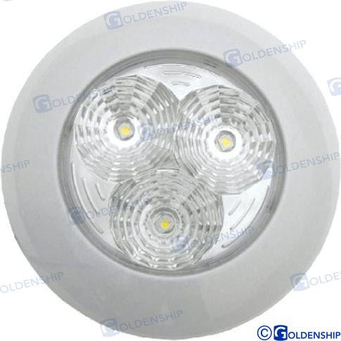 Recambios Marinos Led Lighting 3W 12V-28V Wht Gs10438