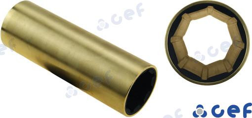 Recambios Marinos Brass Bearing 35X50X140 Mm Cefms035050