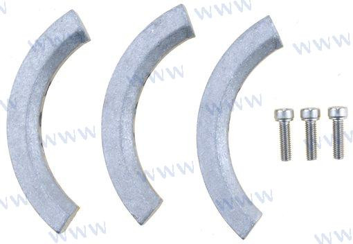 Recambios Marinos Anode Volvo Aluminum Rec3858399Al