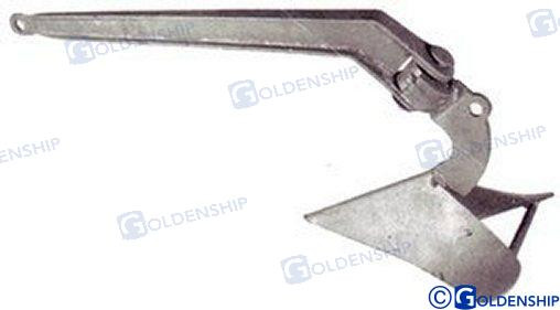 Recambios Marinos Plough Anchor Hot D Galv 7 Kg Gs61021