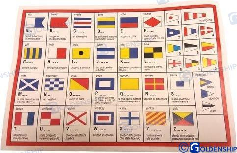 Recambios Marinos Intl Code Flag 30X45 Cms Gs73441