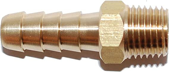 Attwood Marine Barb-Fuel P/H 1/4Mtptx5/1 88Fbm101-6