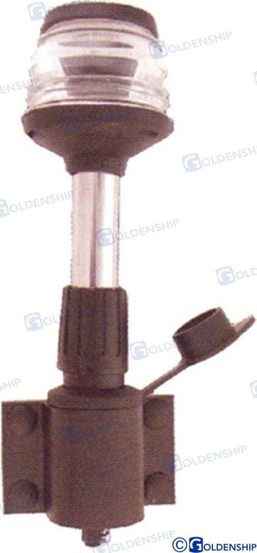 Recambios Marinos Wall On Rnd Light 24" Led Blk Gs10340