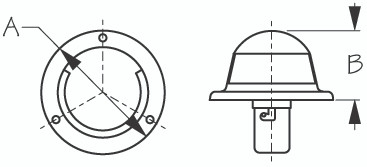 Sea-Dog Line Ss Masthead Light 400120-1
