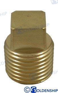 Recambios Marinos Drain Plug Only Brass Gs30311