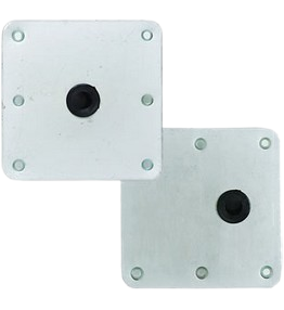 Attwood Marine Base 7X7 Zp Threaded 67729-T