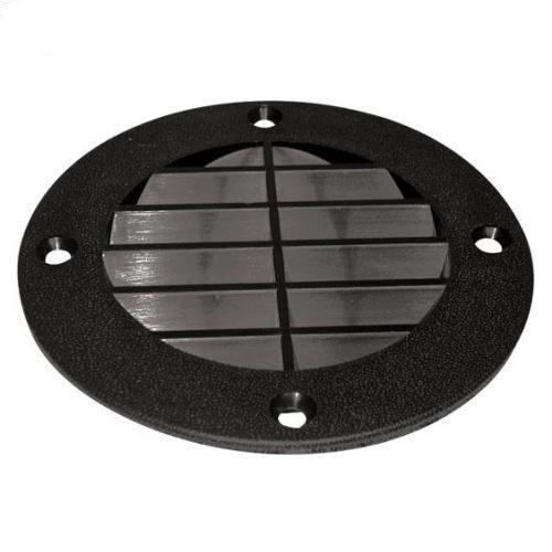 T.H. Marine 4 Louvered Vent Cover-Blk Lv-1-Dp
