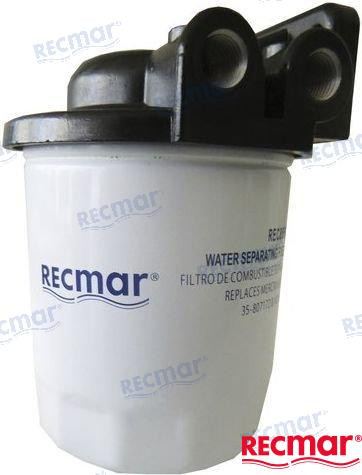 Recambios Marinos H20 Separating Fuel Filter Kit Rec24950