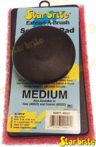 Recambios Marinos Scrub Pad Medium Red Sta40021