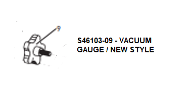 Liquidynamics, Inc. Vacuum Gauge / New Style S46103-09