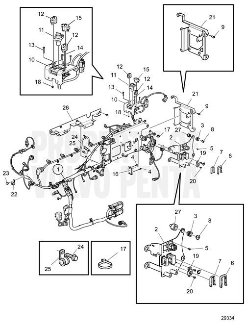 Volvo Penta Control Unit 21918597