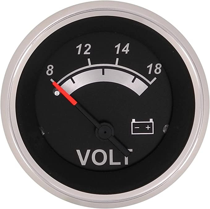 Dometic Bk Sserling 2" Voltmeter 67019P