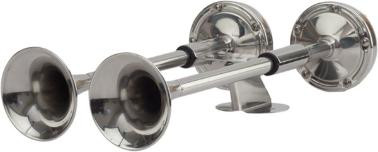 Sea-Dog Line Ss Compact Trumpet Horn Twin 431620-1