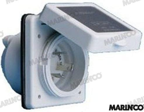 Recambios Marinos Polycarbonate Sckt 32A 220V Gs11363