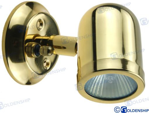 Recambios Marinos Bulkhead Light Brass Gs10423