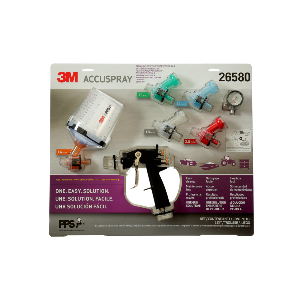 3M Center Accusprayone Spray Gun System 7100163226