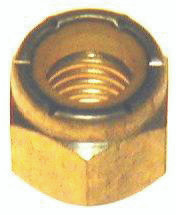 Marine Machining & Mfg. 3/4-10 Sae Brass Nylock Nut 3/4-10 Nylocknut