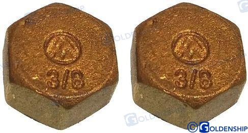Recambios Marinos Female Net Plug 3/8" (Pack 2) Gs30290