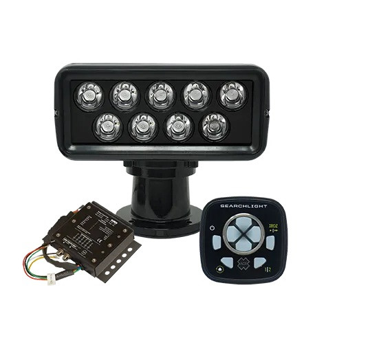 ACR RCL100 LED Searchlight Wired Control Black Housing 12/24vDC