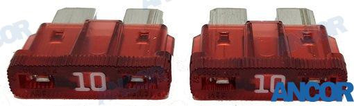 Recambios Marinos 10 Amp Ato/Atc Fuse (2) Am604010