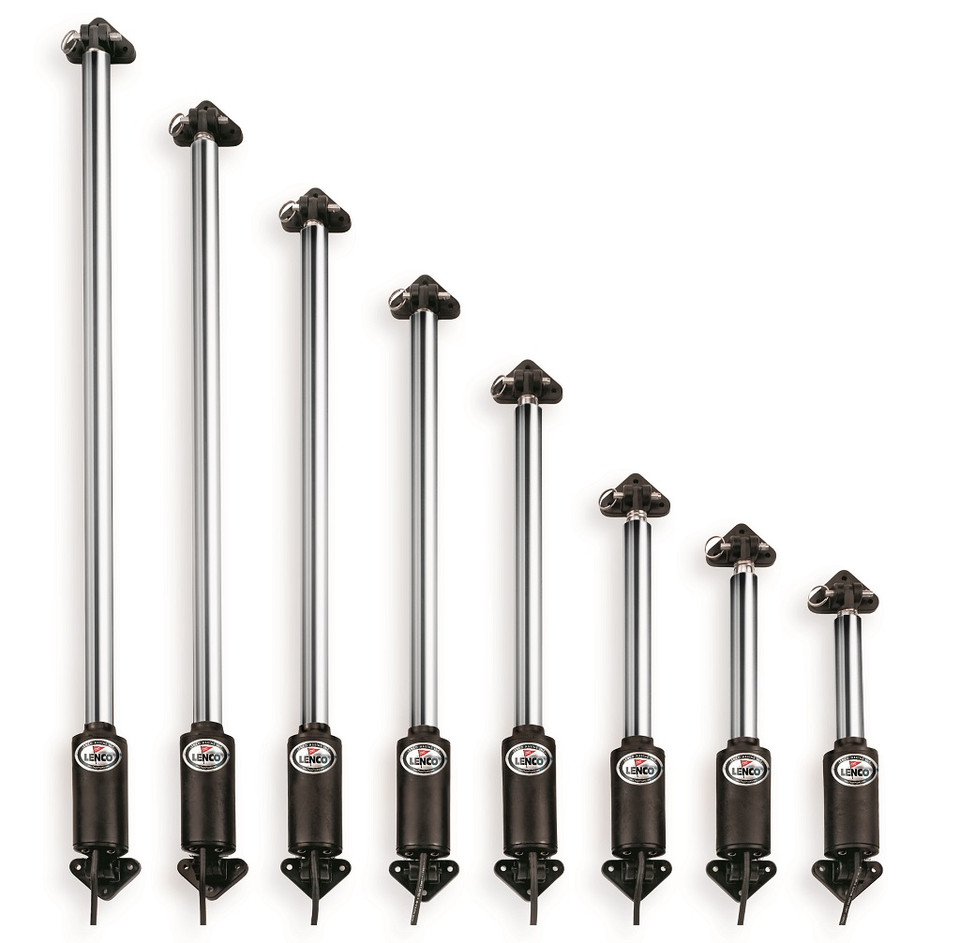 Lenco HL-1200S 12in Hatch Lift Short - 24in to 36in 12V