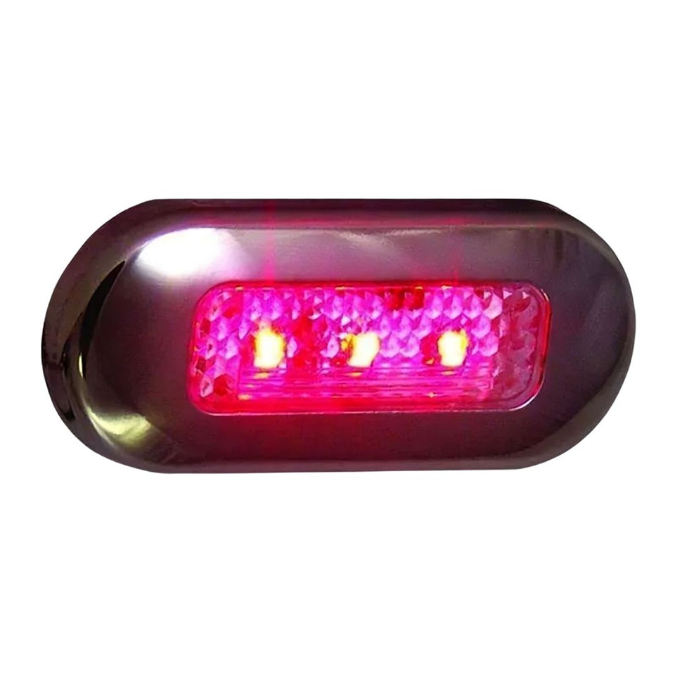 T.H. Marine Oblong Ctrsy Lght Led-51824-Dp
