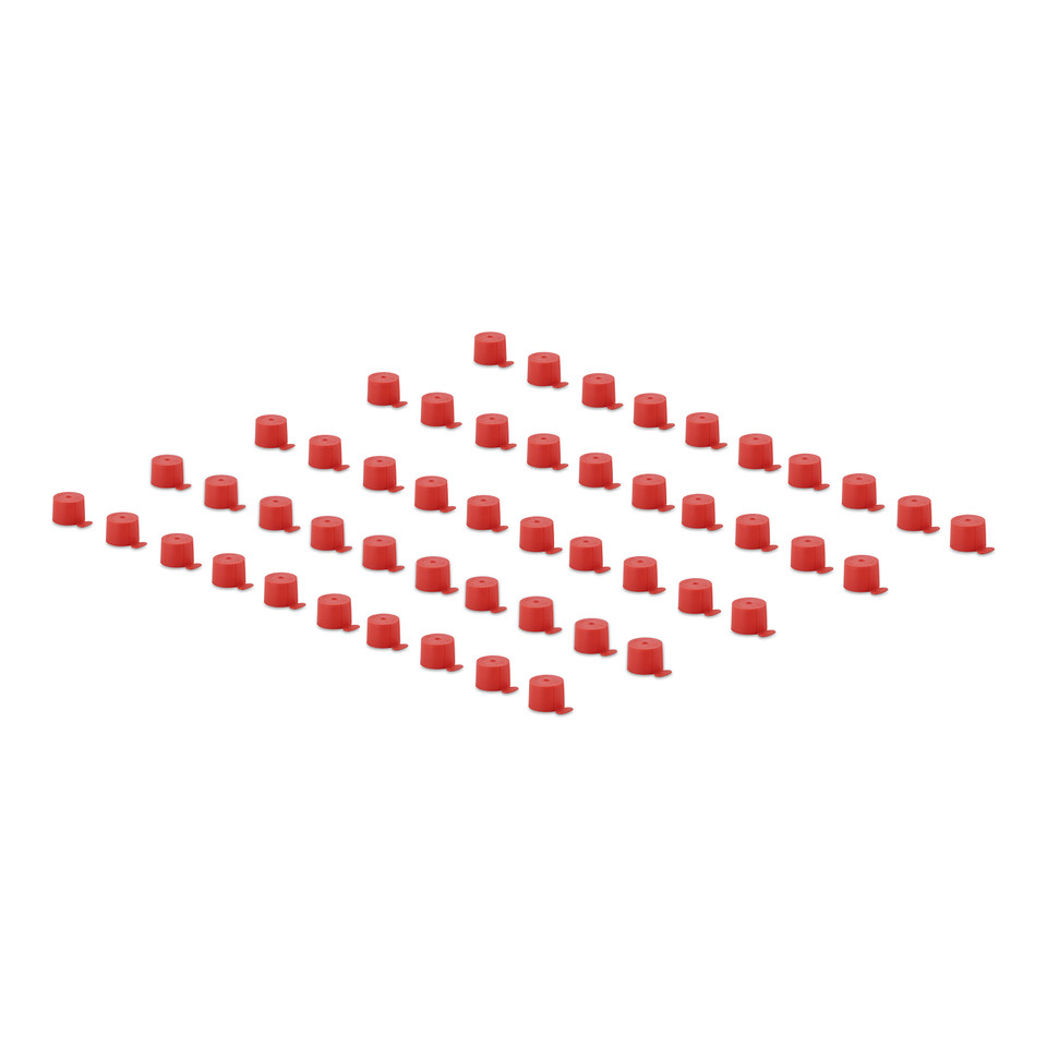 Dometic Outbd Hose Dust Caps (50) Red Hp6020