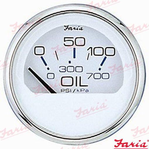 Recambios Marinos Oil Pressure Gauge 80 Psi Fa13802