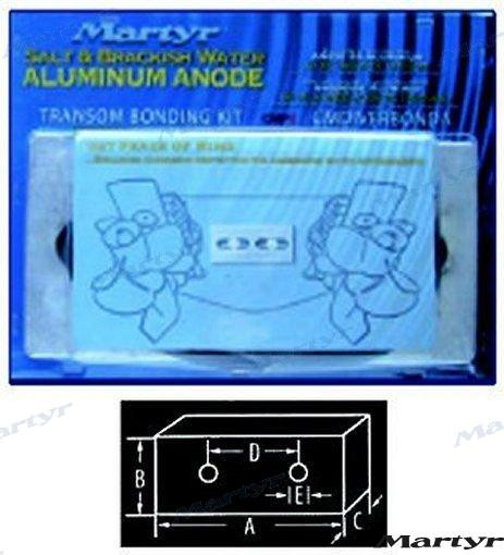 Recambios Marinos Aluminium Anode Kit Cmdiverbonda