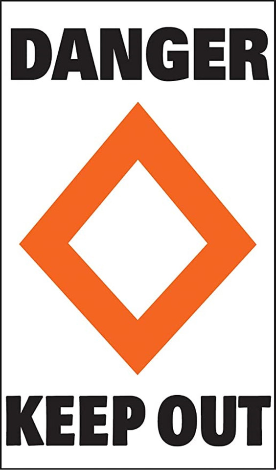 Lippert Components Inc Surmark Label- Danger Keep Out 2020122305