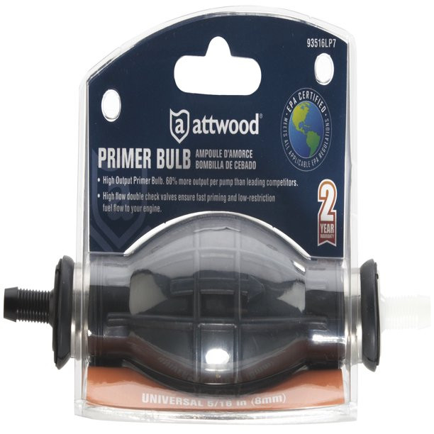 Attwood Marine Primer Bulb-Intl_5/16" 93516I7