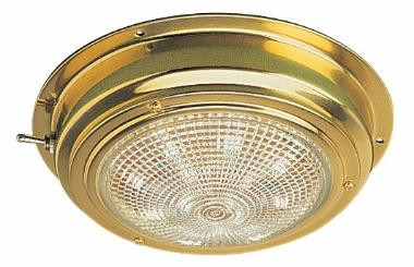 Sea-Dog Line Brass Led Dome Light 4" Lens 400198-1