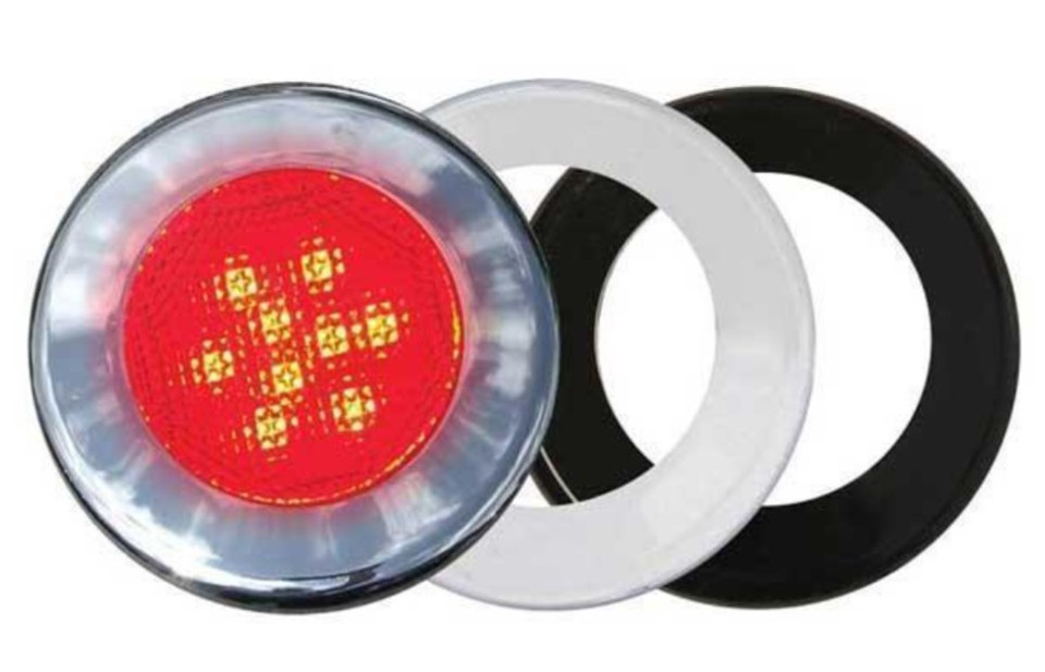 T.H. Marine Led Recsd Mnt Flood Lght Led-32658-Rgbwdp