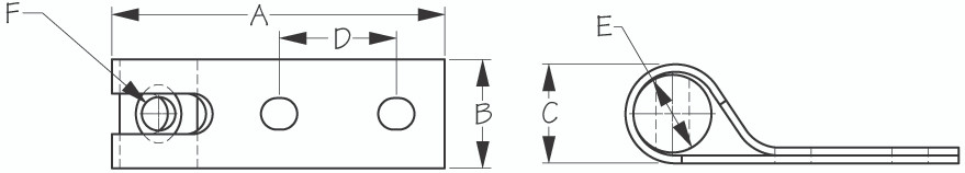 Sea-Dog Line Ss Lift Ring Anch Plt 048270